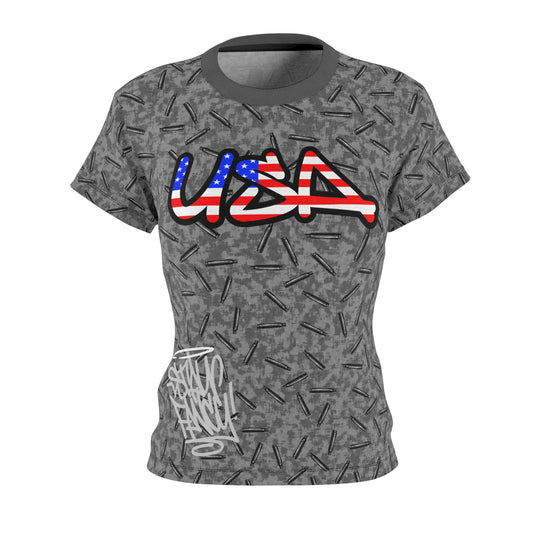 USA Armored Women's Tee