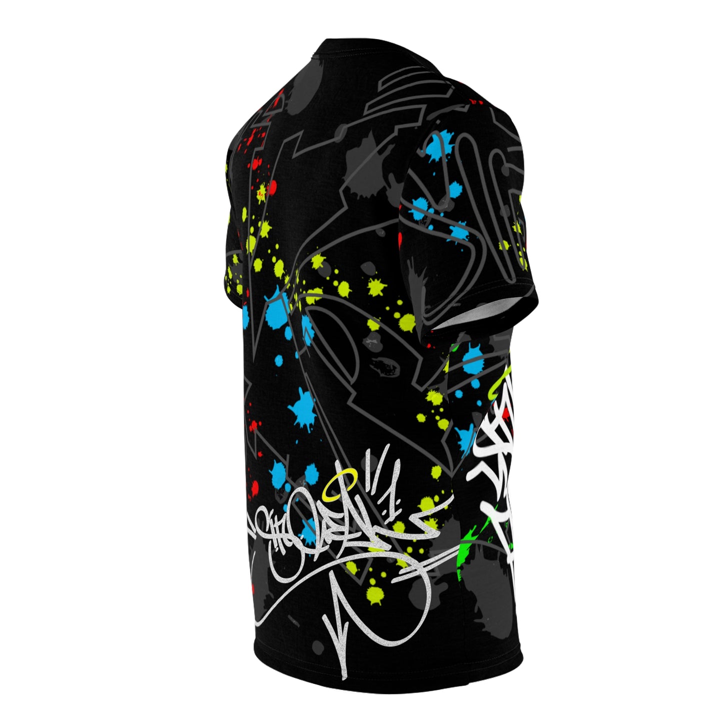 Graffiti Splash Fancy Tee