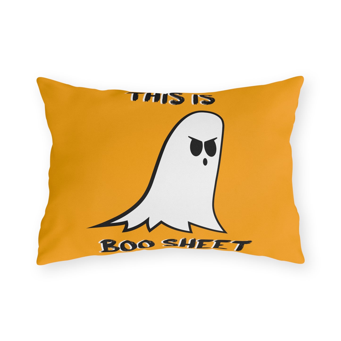 This Is Boo Sheet Outdoor Pillow