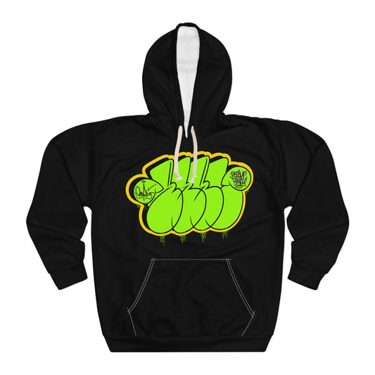 REAL Graffiti Throwie Lime Badass Hoodie