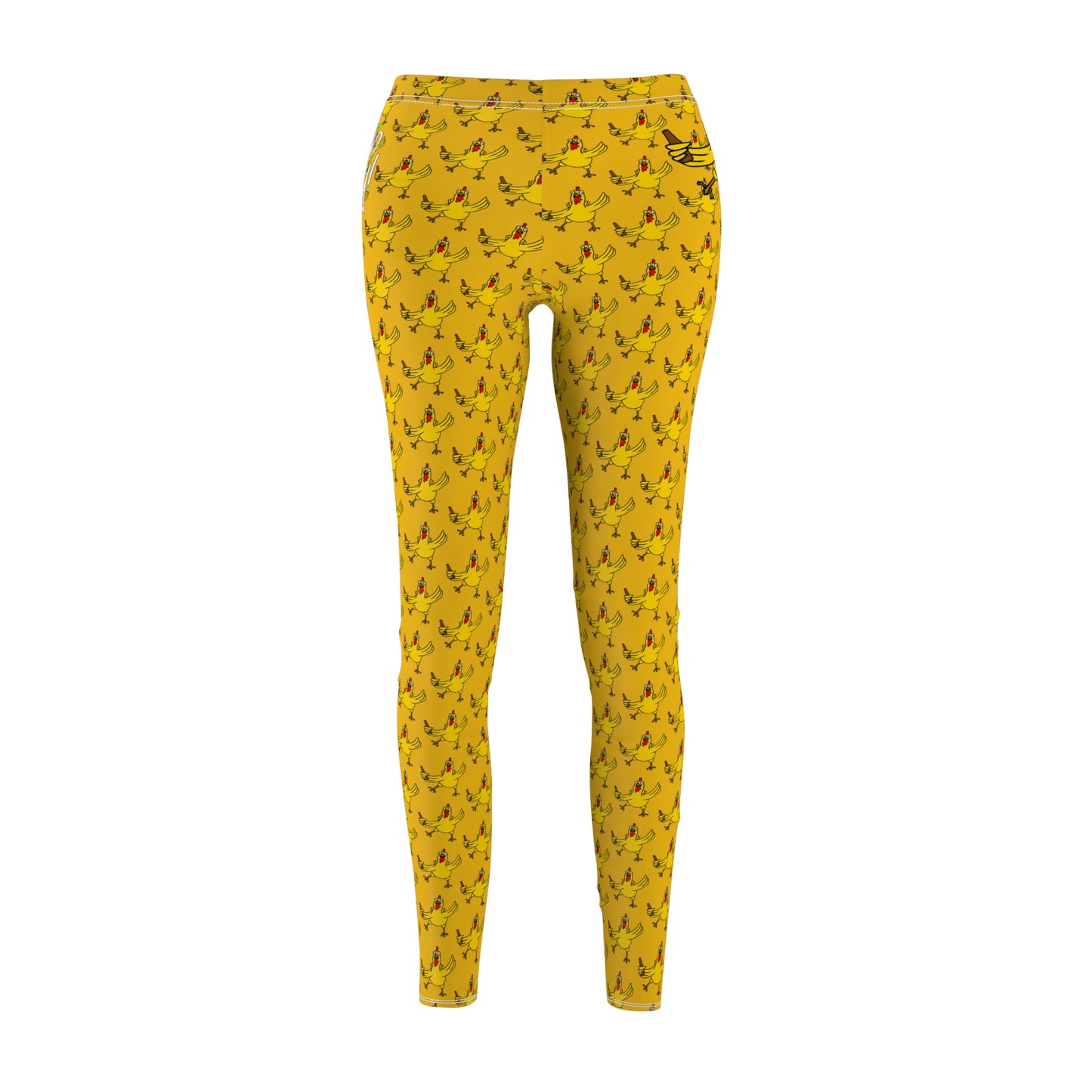 A Feisty Drunkin' Chicken Women's Leggings