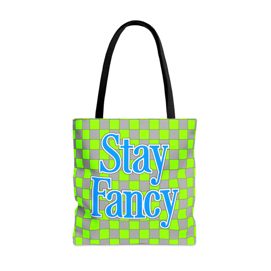 Checkers Disaster Lime Hand Bag