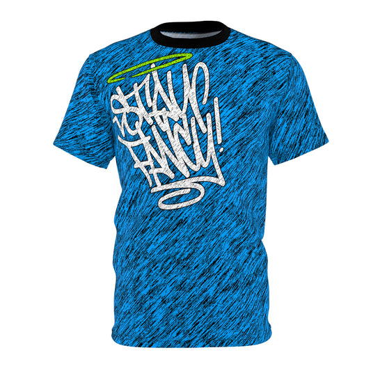 Brushed Blue Fancy Tee