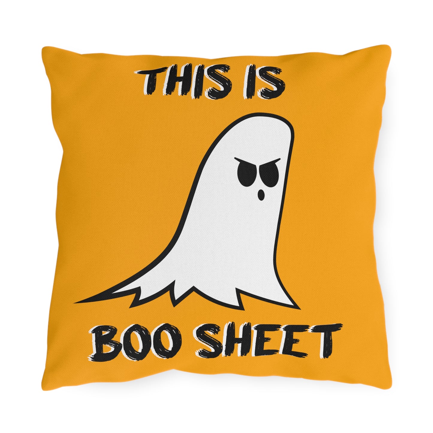 This Is Boo Sheet Outdoor Pillow