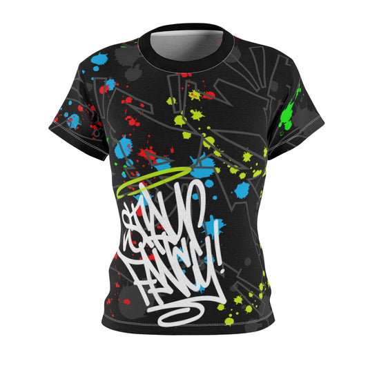 Graffiti Splash Fancy Women's Top