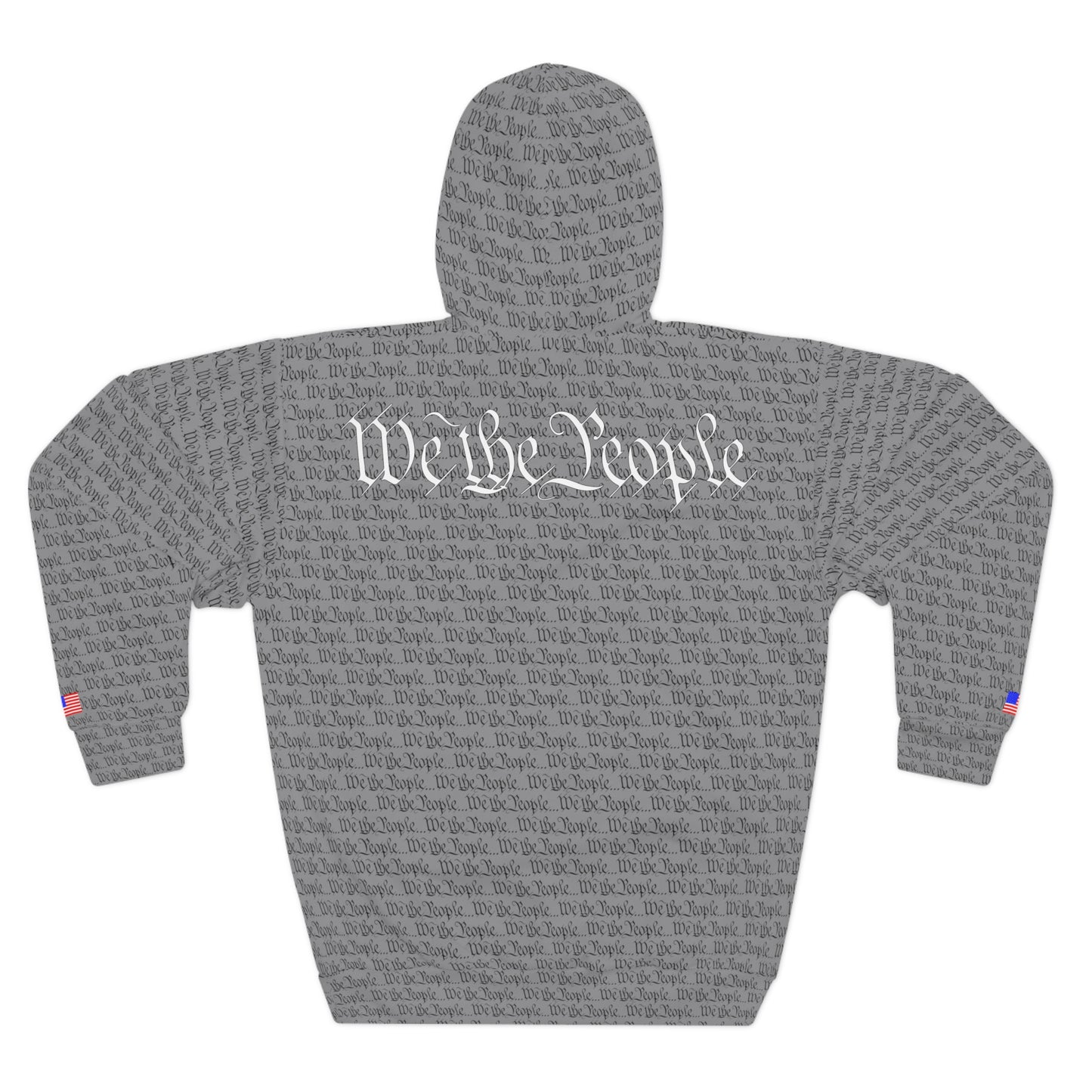 We The People Flag Rifle Badass Hoodie