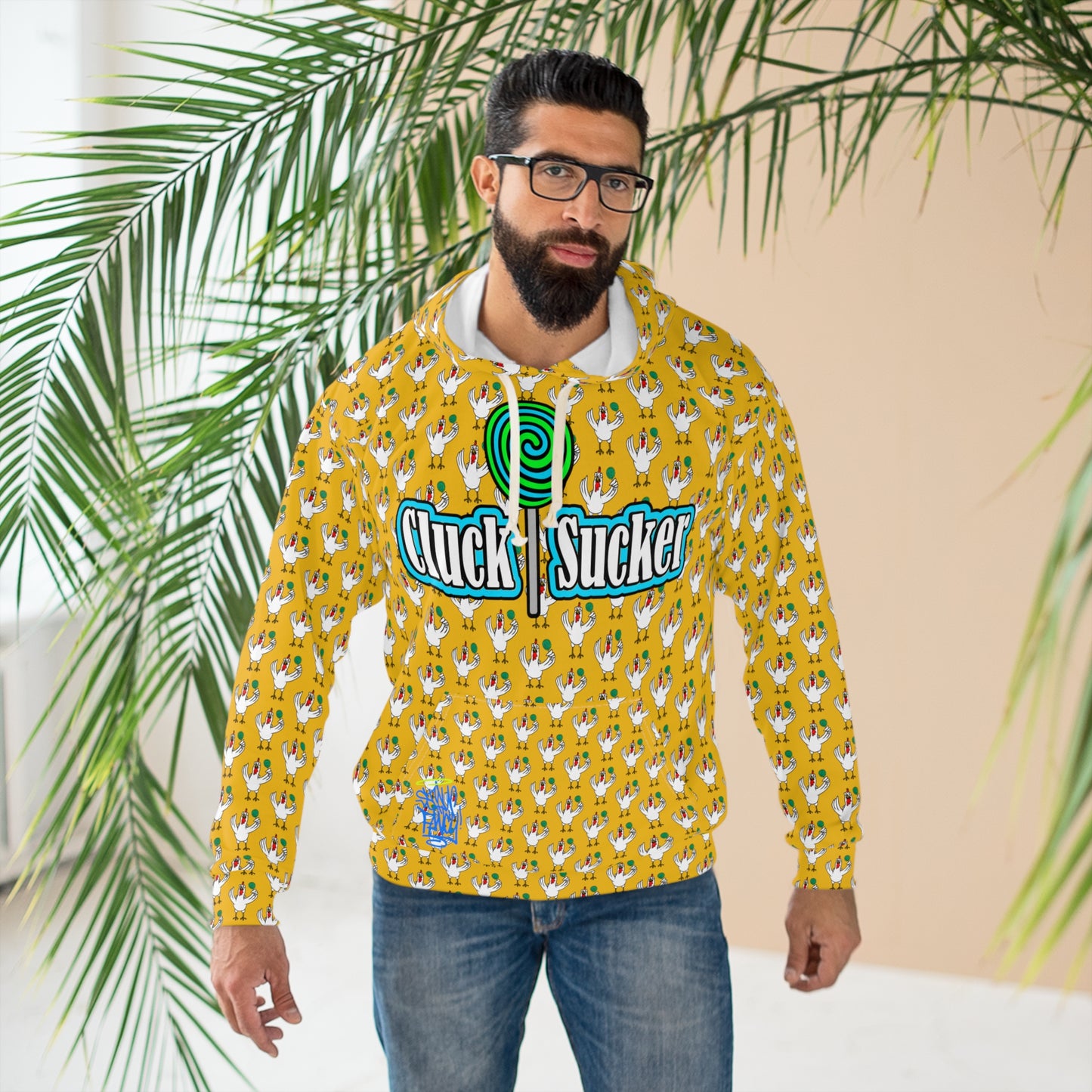 Cluck Sucker Badass Hoodie