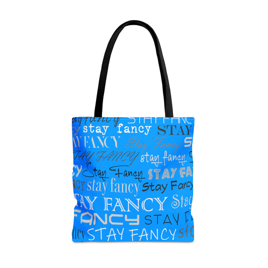 Stay Fancy Blue Flash Hand Bag