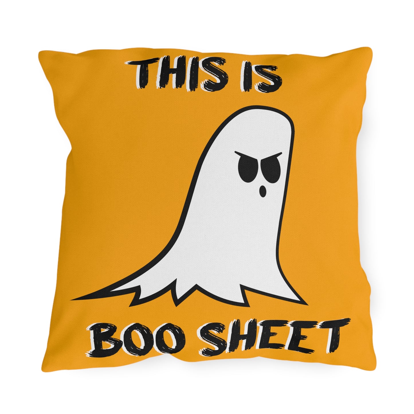 This Is Boo Sheet Outdoor Pillow