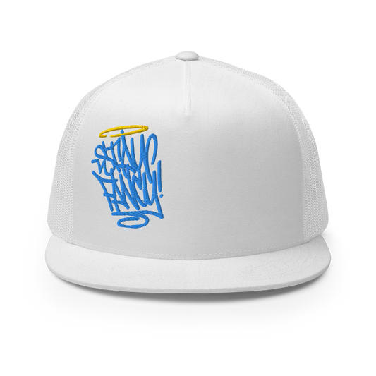 Stay Fancy Logo Trucker Cap