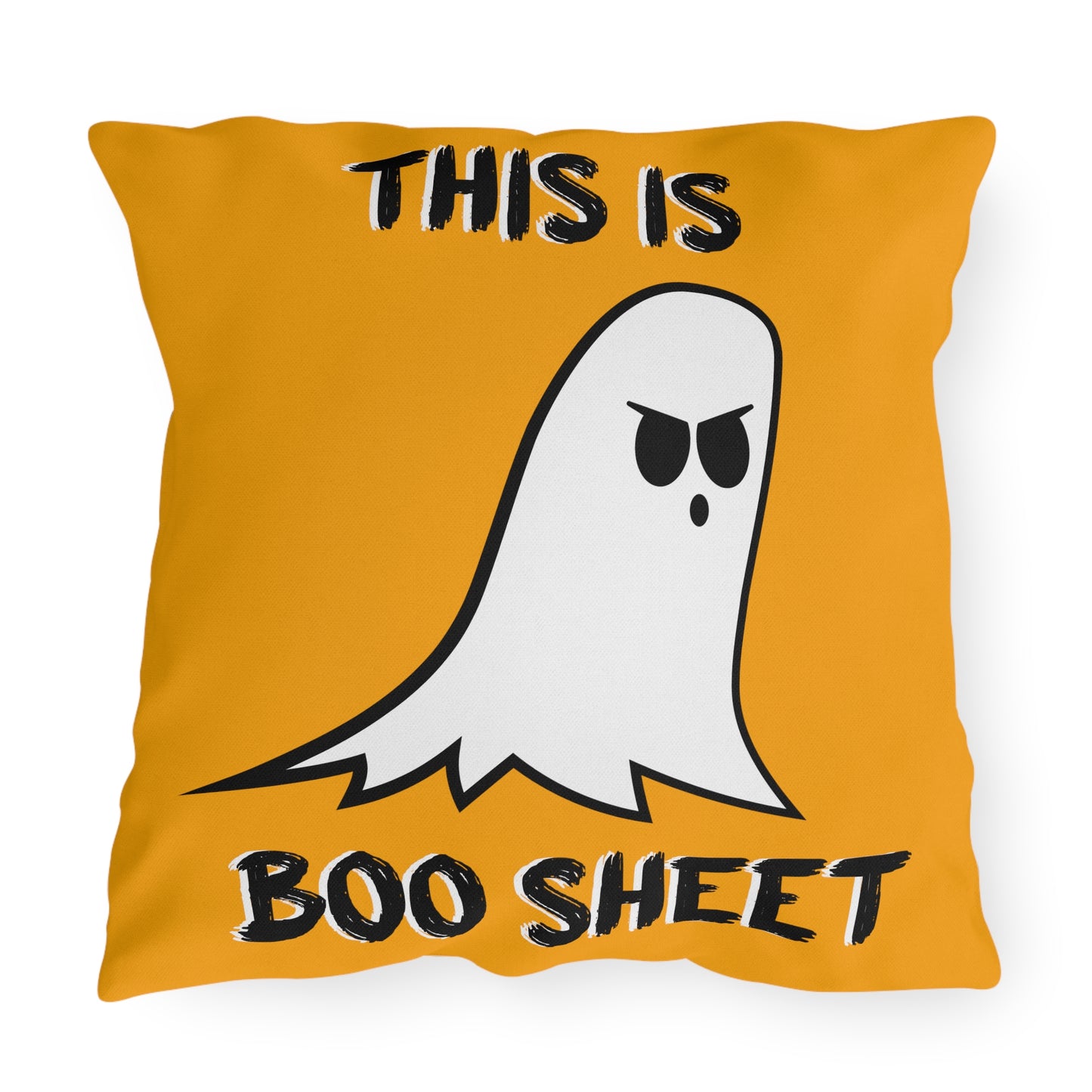 This Is Boo Sheet Outdoor Pillow