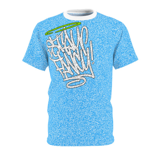 Speckled Blue Fancy Tee