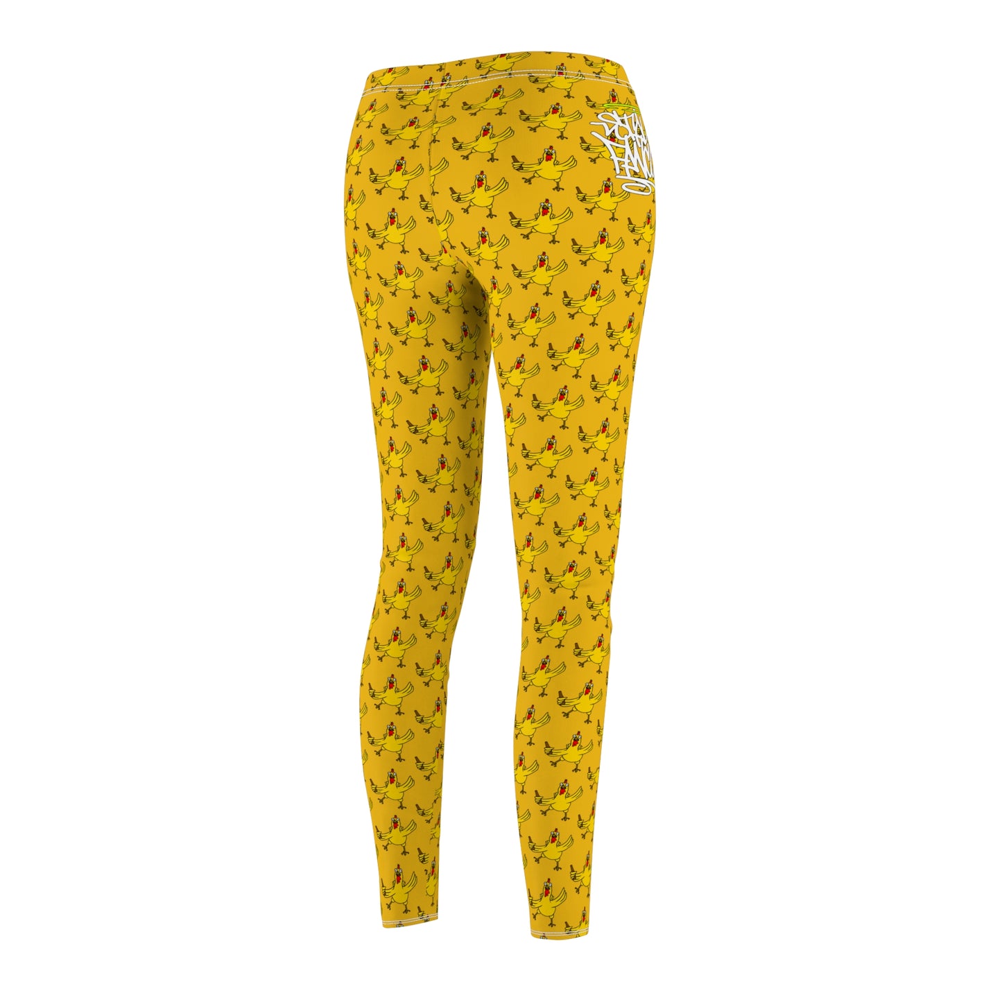 A Feisty Drunkin' Chicken Women's Leggings