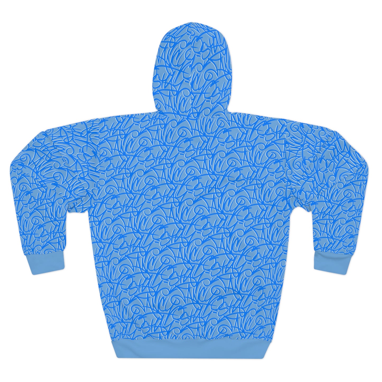 Blue Graffiti HS Badass Hoodie