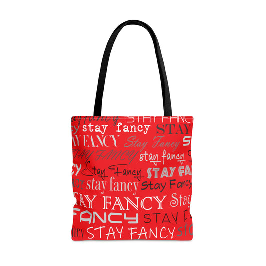 Stay Fancy Red Flash Hand Bag