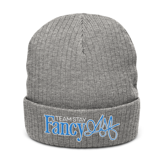 Team Stay Fancy ASF Ribbed knit beanie